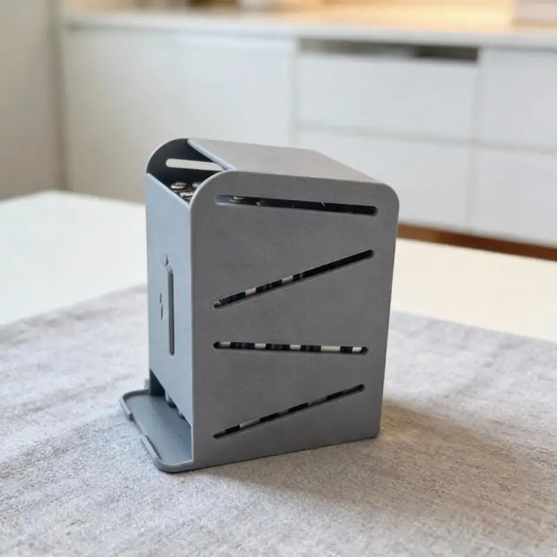 2A Battery Organizers Dispenser, 3D Printed Plastic Holder with Front Access Slots, Compactly Desktop or Drawer Storage 2A 896C