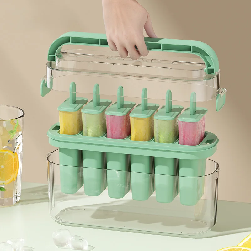 

Homemade Ice Cream Mold Popsicle Ice Cream Model Household Children's Ice Cream Mold Frozen Ice Block Artifact