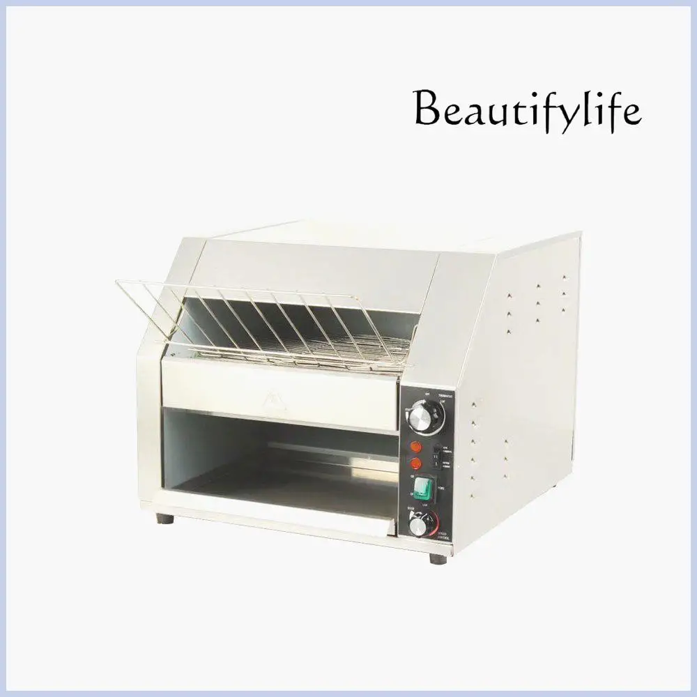 

Toaster Commercial Tracked Square Charter Spitter Driver Automatic Breakfast Toaster