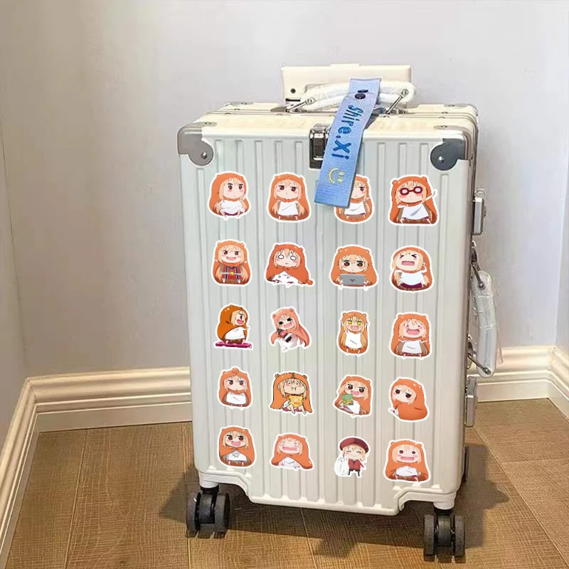 63/30/10PCS Doma Umaru Sticker Japanese Comics Cute Peripheral Water Cup Luggage Handbook Desktop Decoration Waterproof Sticker