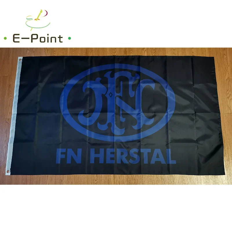 FN Herstal Gun Flag 3ft*5ft (90*150cm) Size Christmas Decorations for Home Flag Banner Indoor Outdoor Decor M47