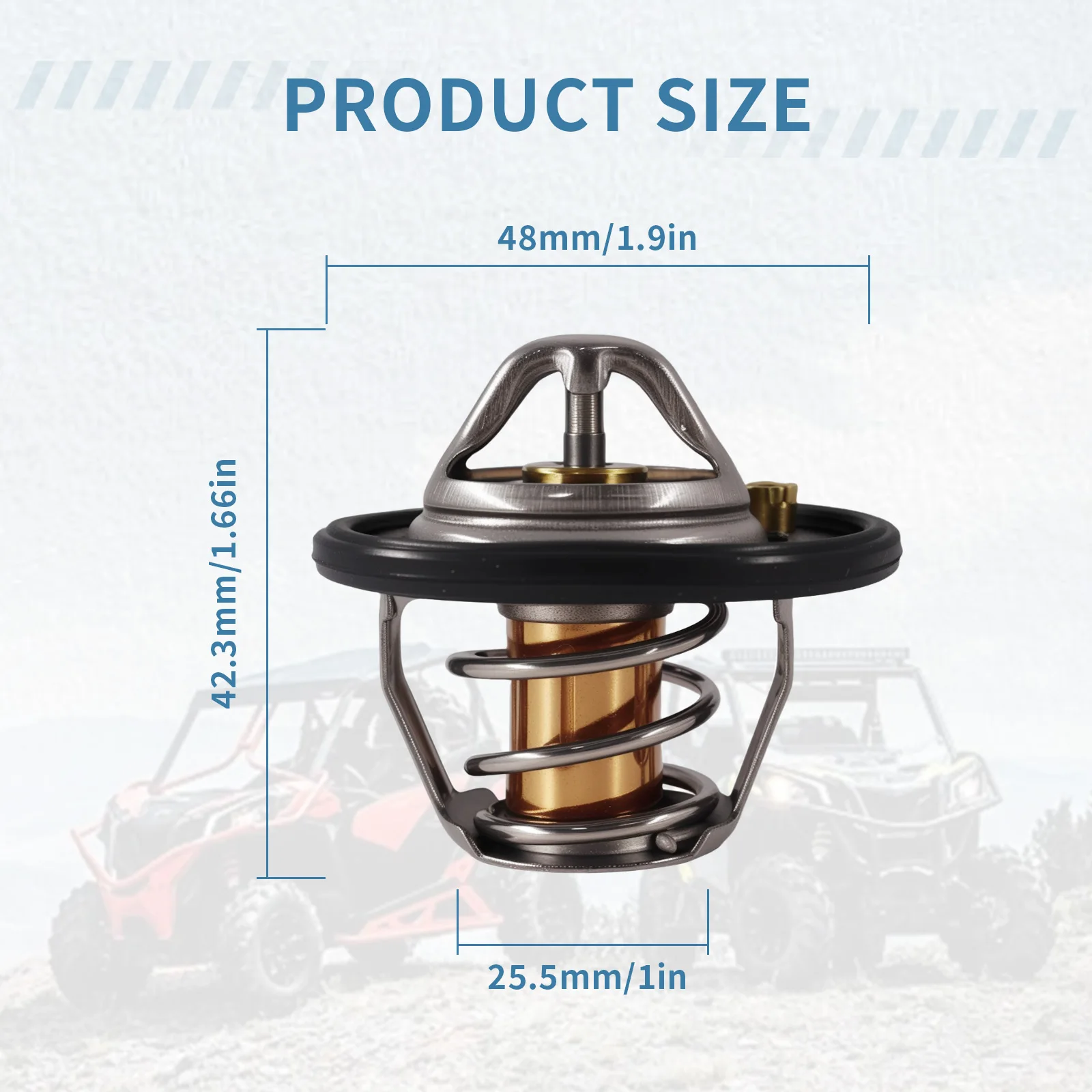 Thermostat Water Temperature Sensor KIT for Yamaha Grizzly 660 YFM660 2002-2008