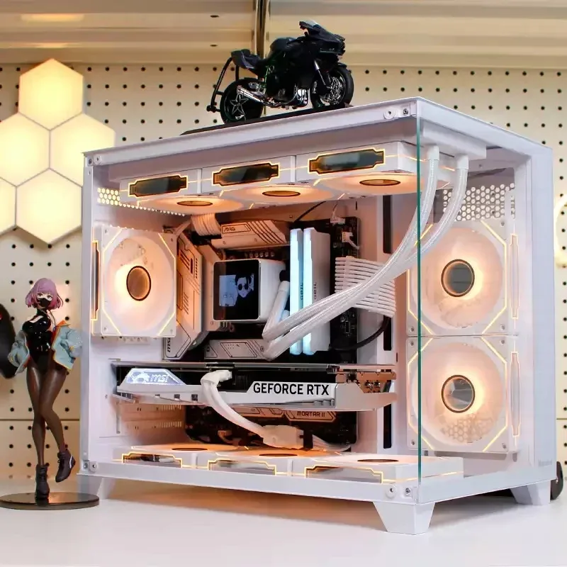 2025 Nowy, wysokiej klasy, niestandardowy komputer stacjonarny R7 7800X3D Rtx5080/5090D 32Gb karta graficzna 2TB Ssd Gaming Pc Desktop Computer