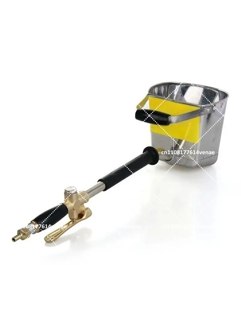 Pneumatic Wall Plaster Gun for Cement Mortar Spraying, Interior Exterior Waterproof Coating Tool