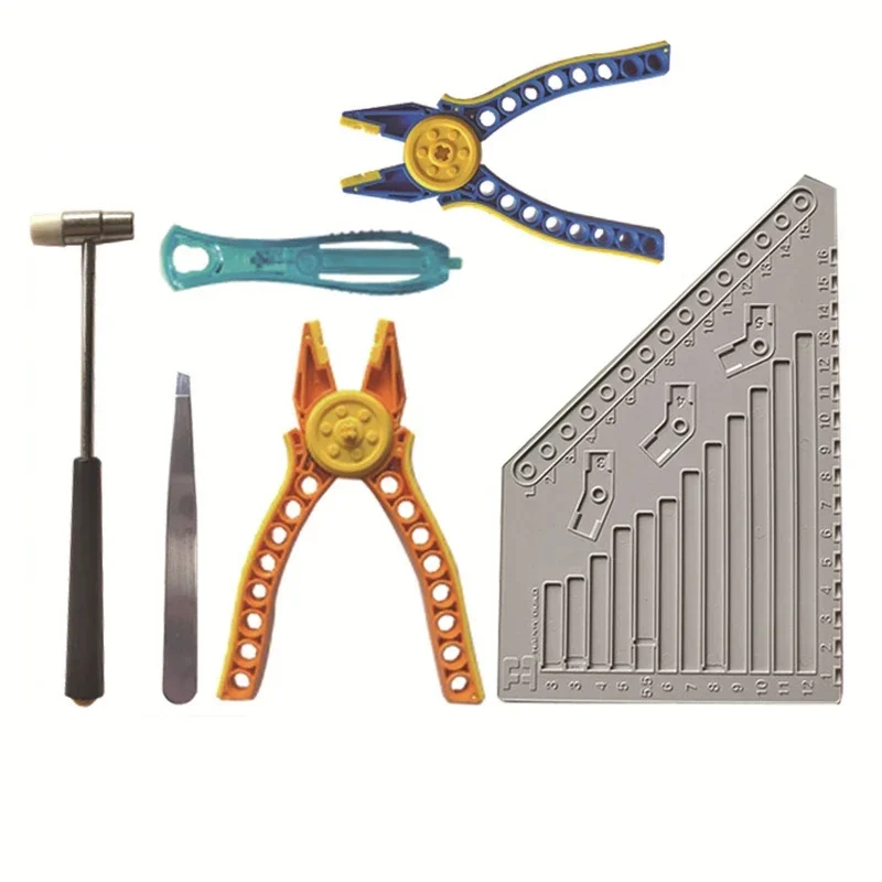 Building Blocks Tool Kit Brick Separator Tools Compatible with legoeds Technical Parts Multi-functional Hammer Pliers Tweezers