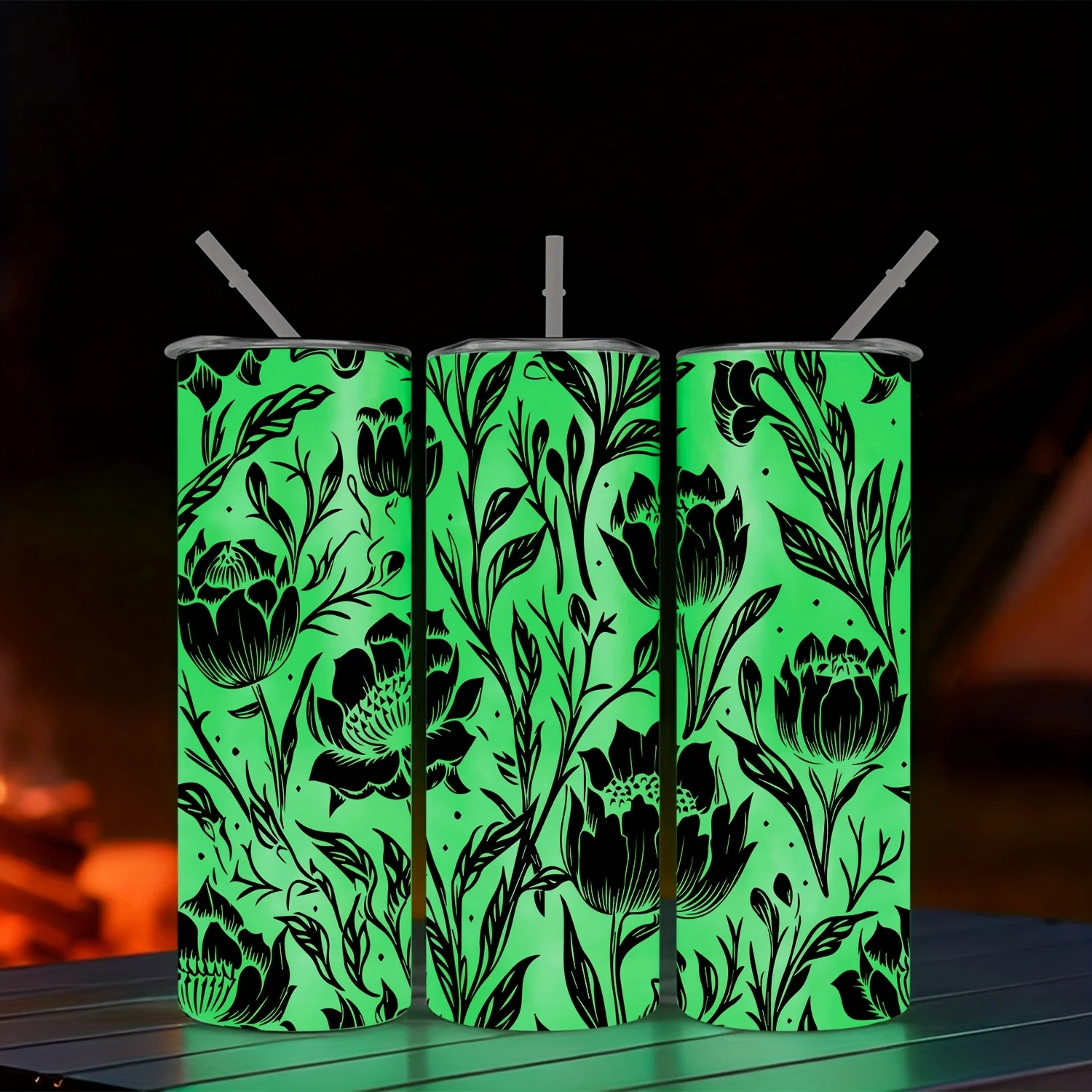 1pc 20oz Glow-in-the-Dark Fluo - огляд і ціна Tumbler 20Oz White