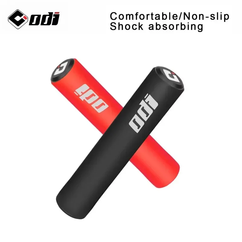 

ODI Bicycle Silicone Handlebar Grips Folding Balance Bike Riding Cover Shockproof Non-slip MTB Road Bike Cycling Accessories