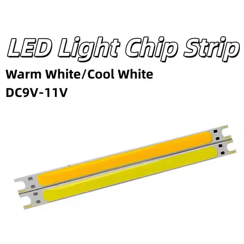 10PCS LED Light Beads DC9V 8W Bright 6500K Cool White 3000K Warm White COB LED Light Source Chip for DIY LED Lamp