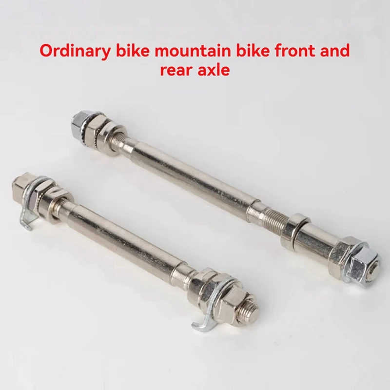 Ferramentas de reparo de eixos sólidos para mountain bike, acessórios para mountain bike, eixos de mudança de velocidade, eixo dianteiro