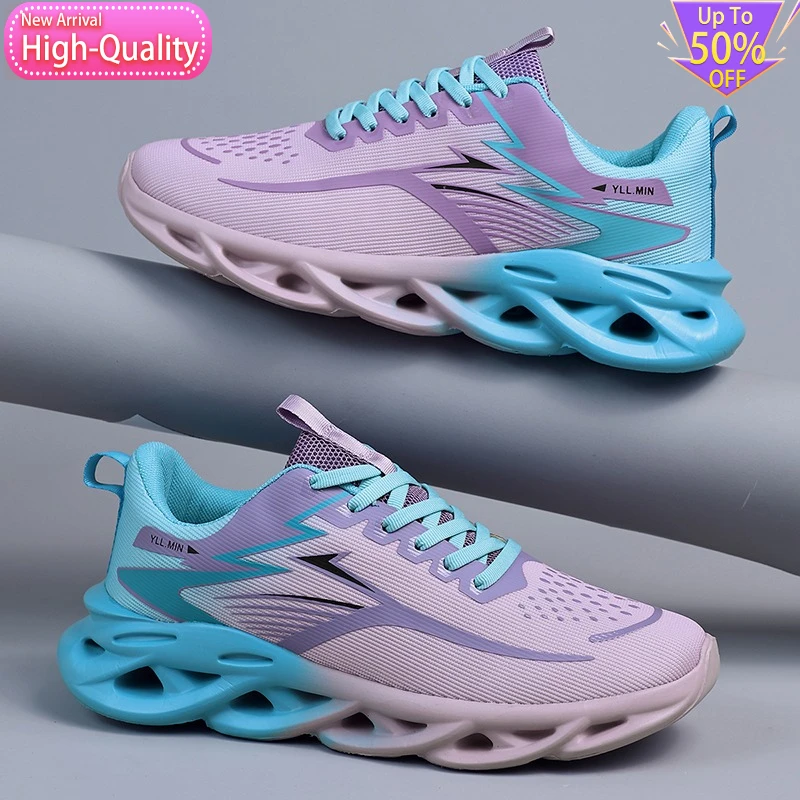 

Hot Selling Summer Ultra Light Mens Womens Sports Shoes Comforta Marathon Running Shoes Wear-resistant Commuting Walking Shoes
