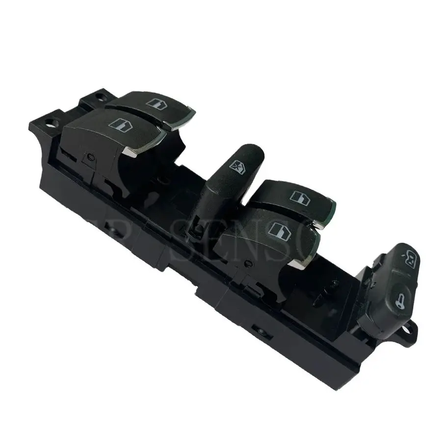 

3BD959857 Chrome Master Window Controller Switch for VW Jetta Golf GTI MK4 Passat B5 Driver Side 3BD 959 857 1998-2005