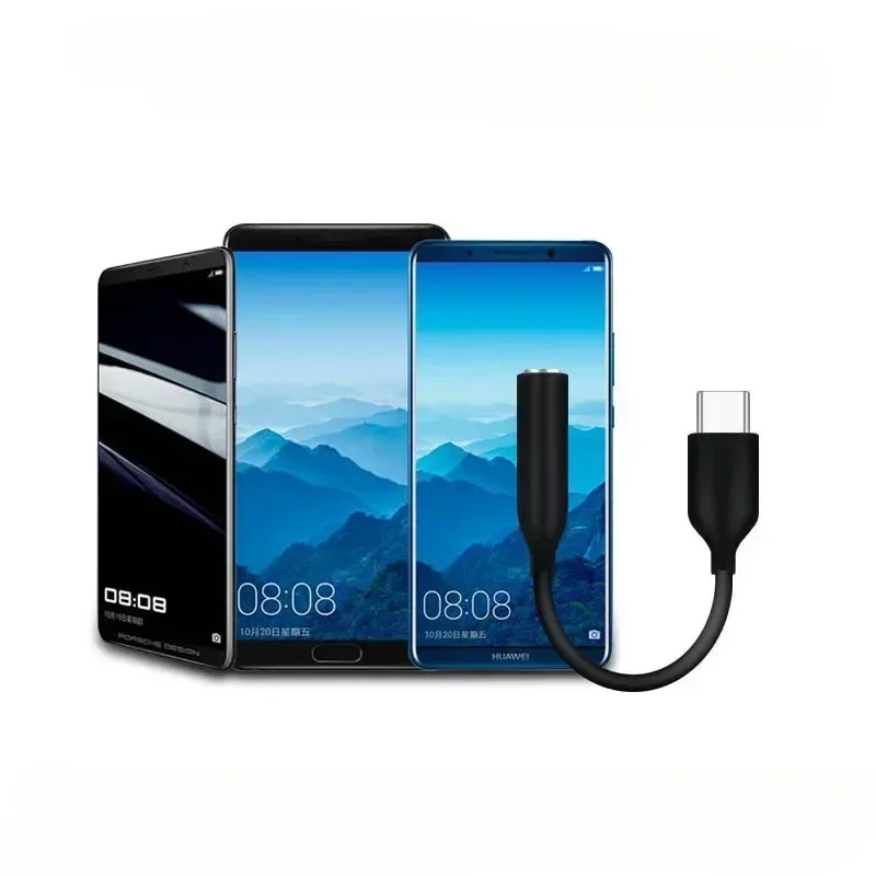 

Аудиоадаптер 3,5 мм, USB-кабель типа C к разъему 3,5 Aux, кабели для наушников для Ultra A54 A53