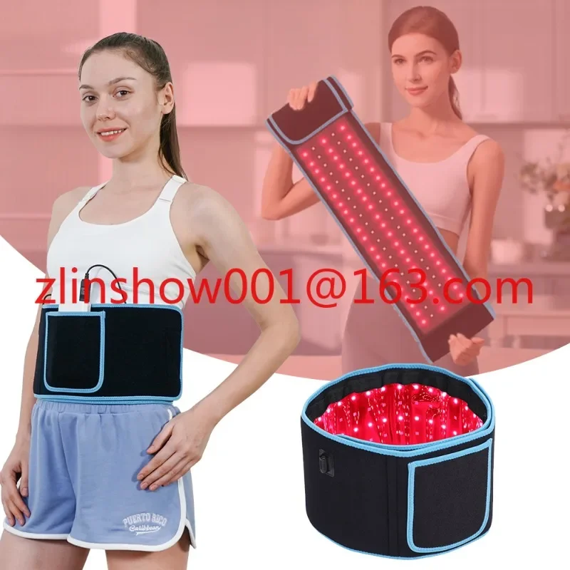 2022 New Portable Pain Relief Infrared Led Device Red Light Therapy 660nm 850nm Belt