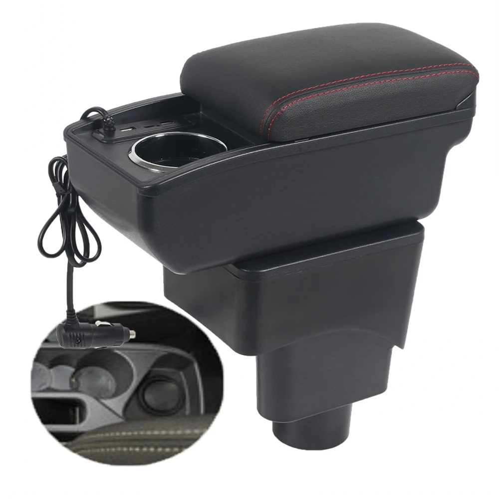 Image of Auto Ford Ecosport Armlehnenbox ﻿ Aufbewahrungskoffer mit zentralem Inhalt, Konsolenaufbewahrung, Ellenbogenstütze, Stützarm