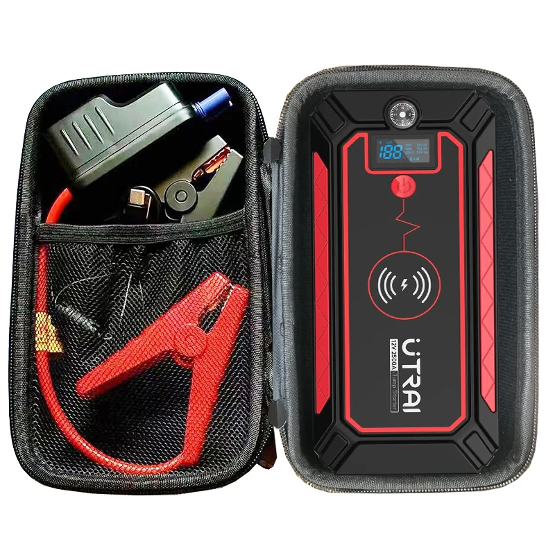 Newest Hard EVA Outdoor Travel Carrying Bag Storage Case Cover for UTRAI 2500A Jump Starter Power Bank Battery