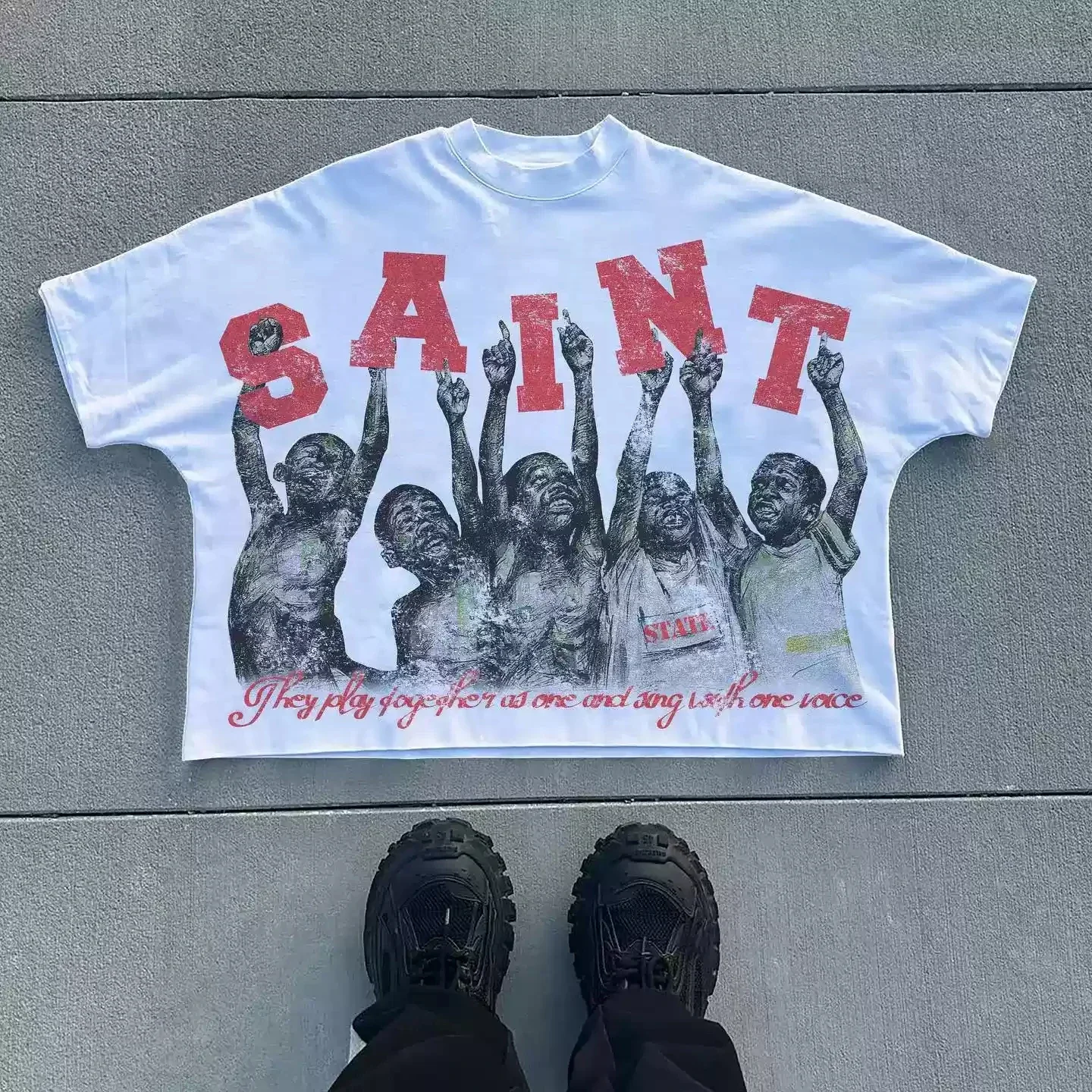 Hip Hop tendance personnalisé t-shirt style décontracté hommes et femmes t-shirt style décontracté respirant Y2K