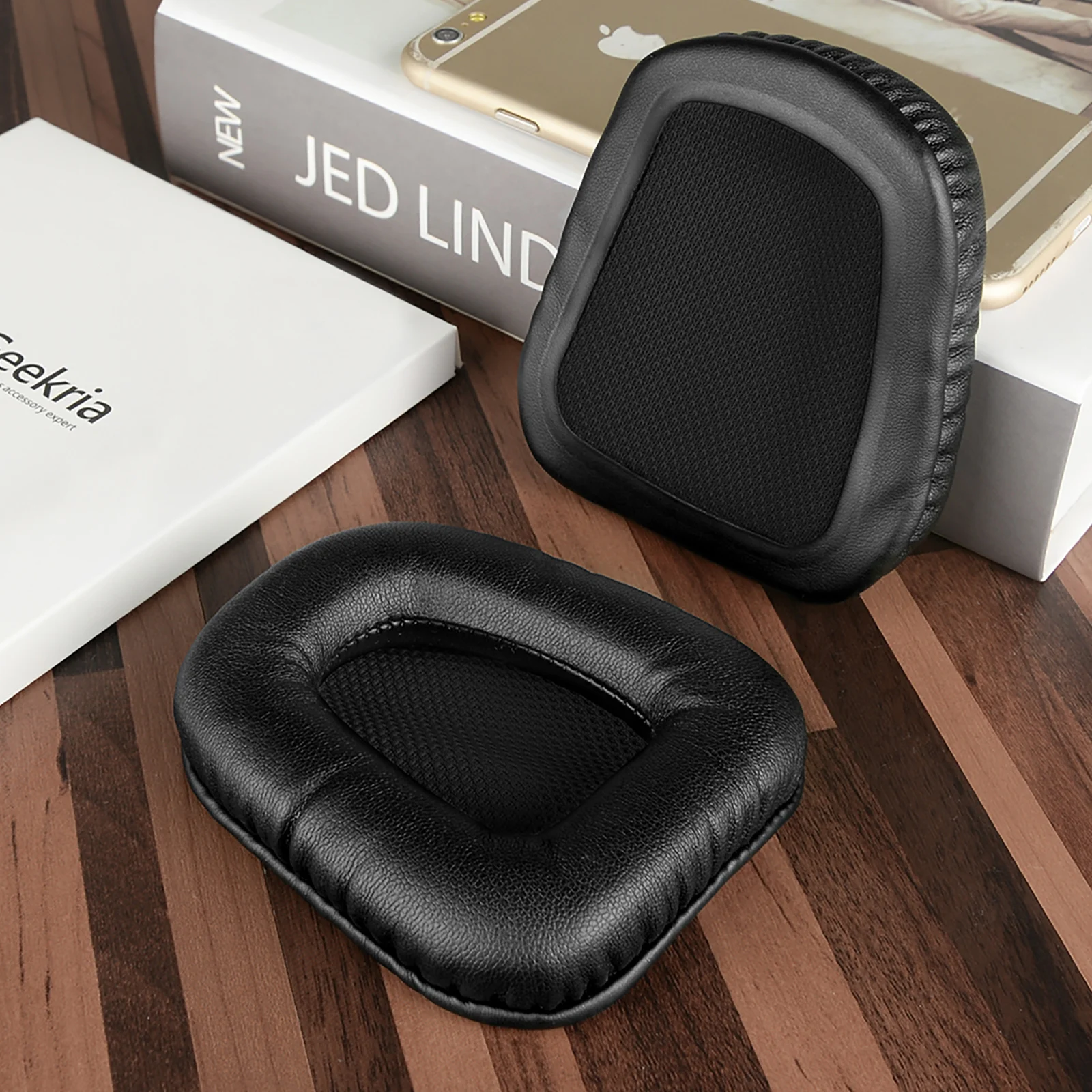 Geekria-QuickFit substituição Ear Pads, Razer Chimera, Electra Gaming Headphones