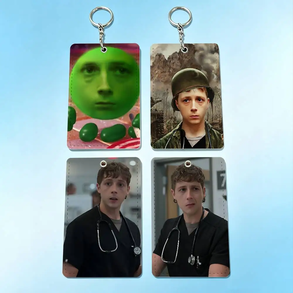 

Whitaker Trinity Santos Funny Card Holder Keychain Badge Holder Card Pass Hang Rope Lariat Lanyard for Key Rings AccessoriesGift