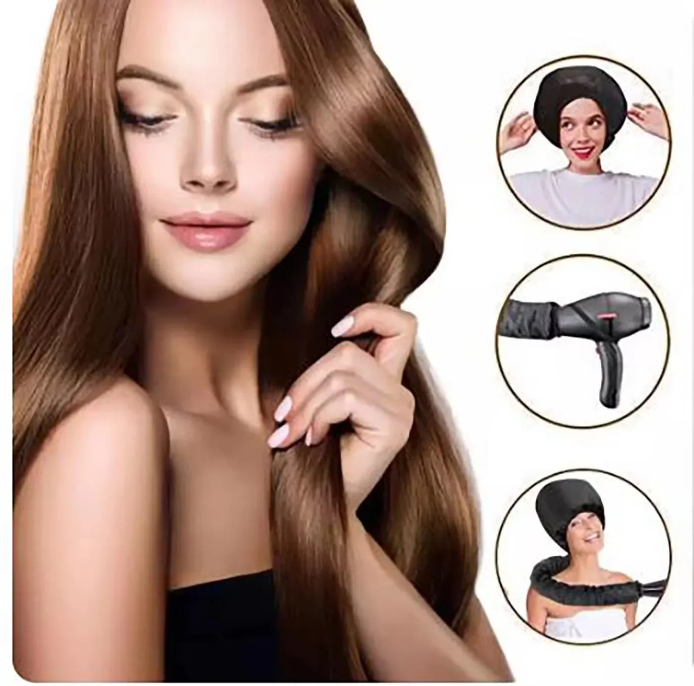 

1 шт. шапочка для сушки волос - шапочка для сушки волос с подогревом для быстрого и эффективного сушки волос, качественный уход за волосами в салоне дома