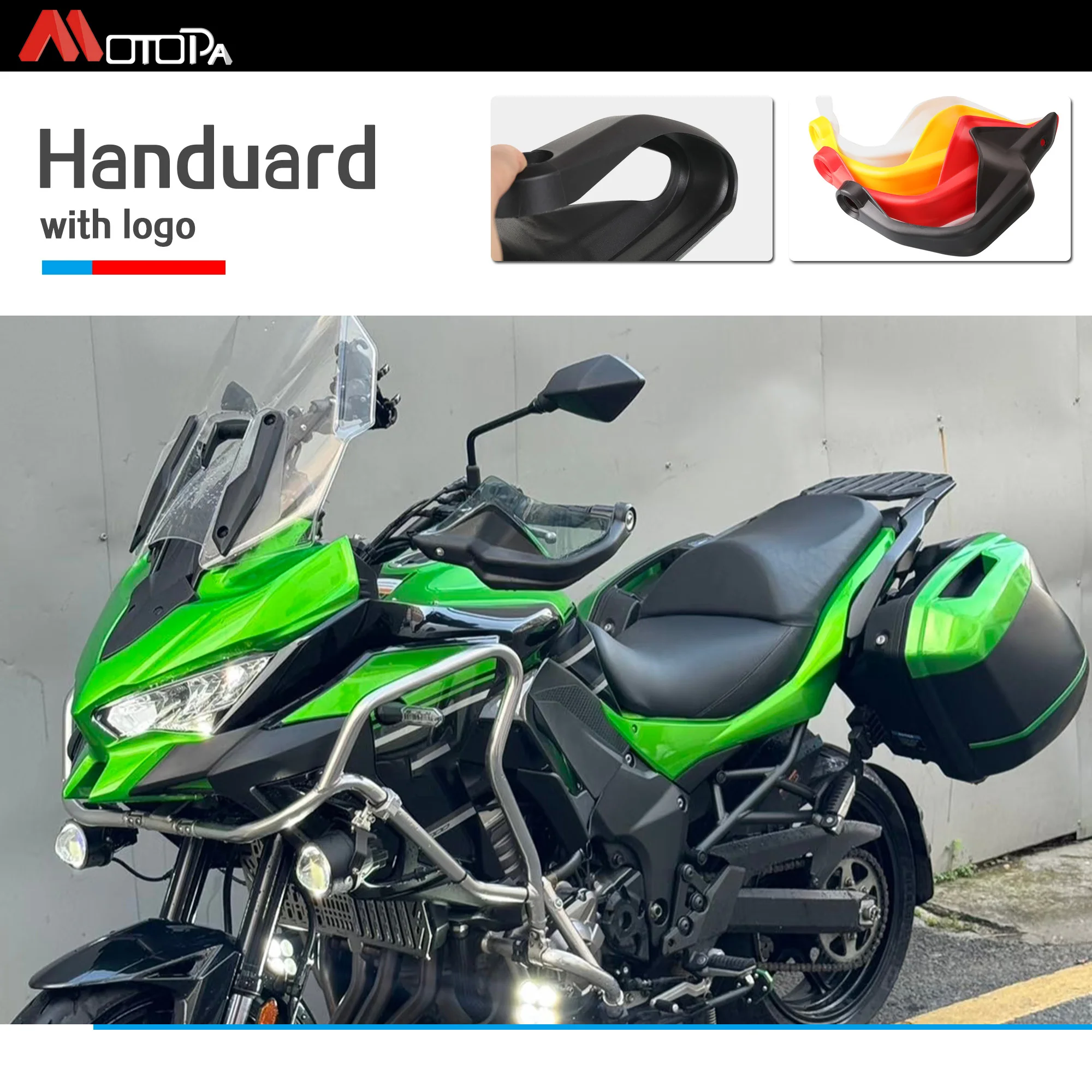 

Защитные накладки на руль мотоцикла, ветрозащитные щитки для рук, защита от ветра и тормозного шума для Kawasaki Versys 650, Versys 1000