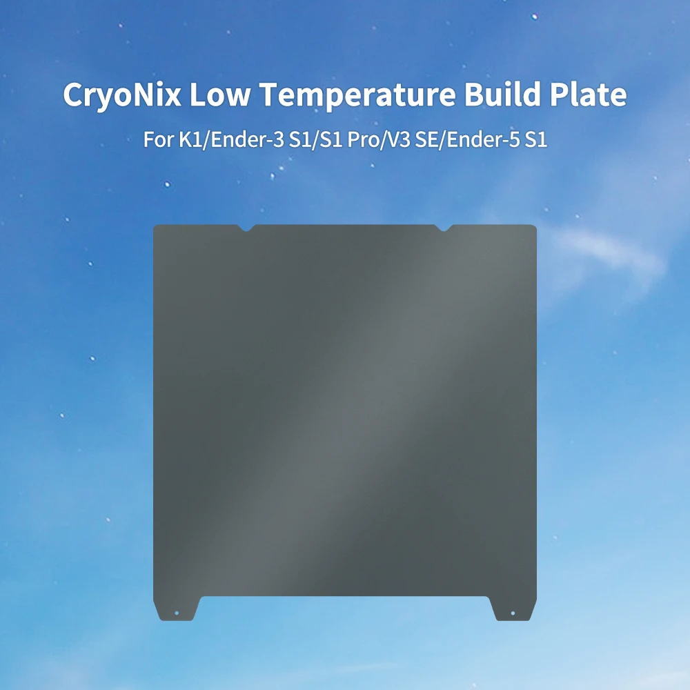 

Для Creality K1 Ender 3 серии Ender-5 S1 часть 3D-принтера Холодная пластина CryoNix Встроенная пластина 235*235 мм для 3D-принтера Creality