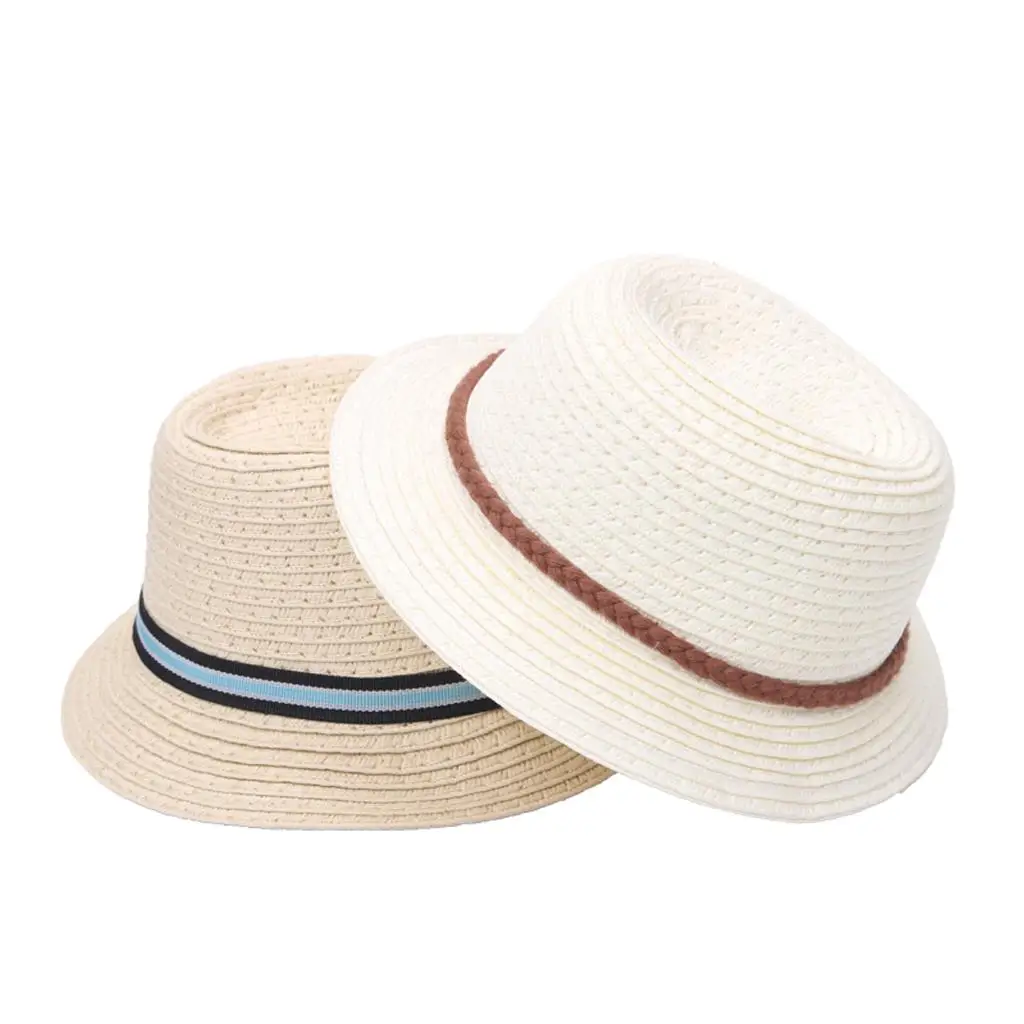 

Mini Straw Hat Doll Headdress Dolls Dress Up Accessories Doll Headwear for 18 Inch Doll Clothing Set