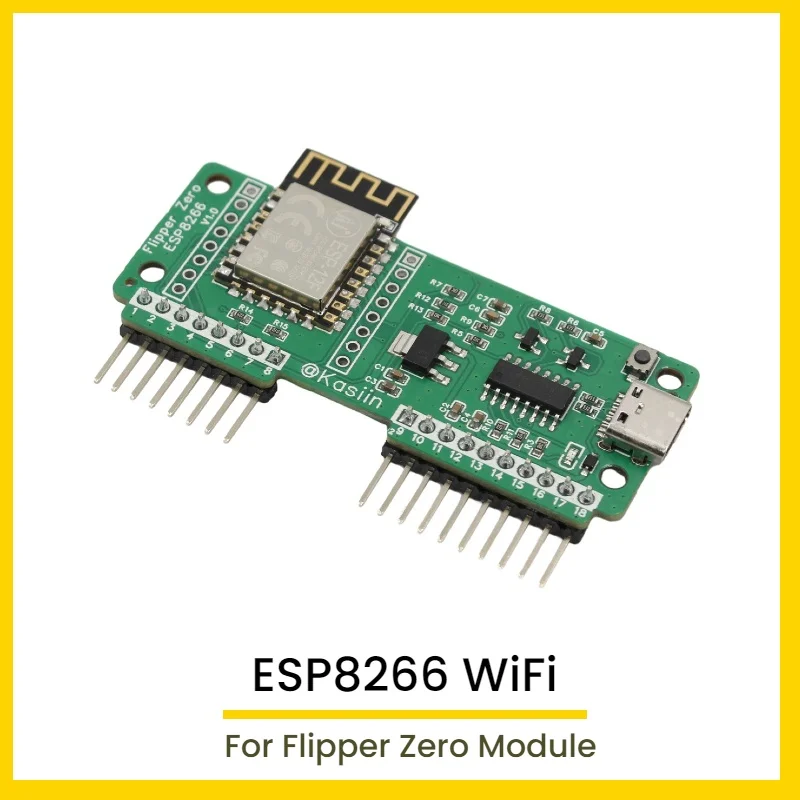 Applicable to Flipper Zero ESP8266 WiFi Module, Flipper Development Board, Support Deauther V2, USB-C, Flipper Zero Accessories