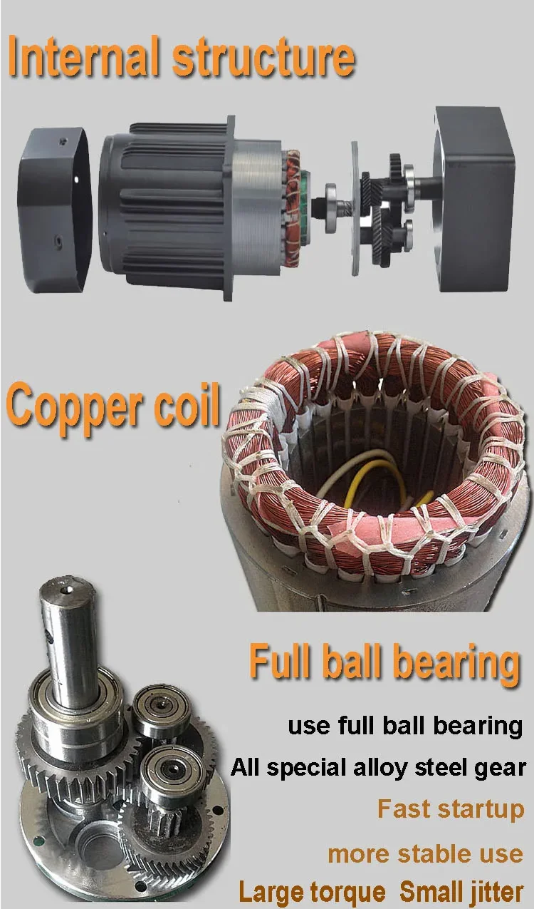 220V 15W AC Reversible Gear Motor 3RK15GN-C Variable Speed 1:3K-1:300K 415-5RPM with  US-52 Digital Speed Governor CW CCW
