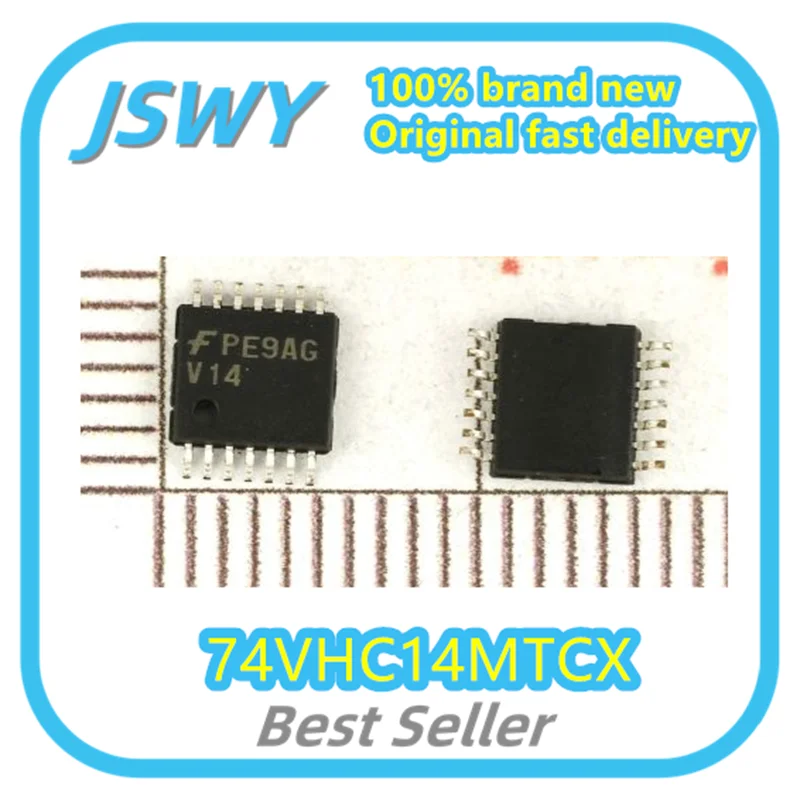 

(10/50pcs) 74VHC14MTCX 74VHC14 Silkscreen V14 TSSOP14 Logic Chip Brand New Genuine Ships Fast