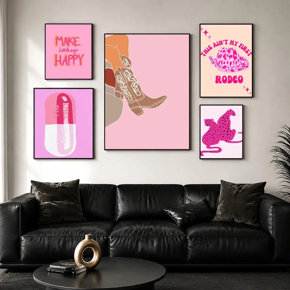 Relaxing C-Chill PillS Poster Self-Adhesive Stylish Art Print Poster Wall Home Decor