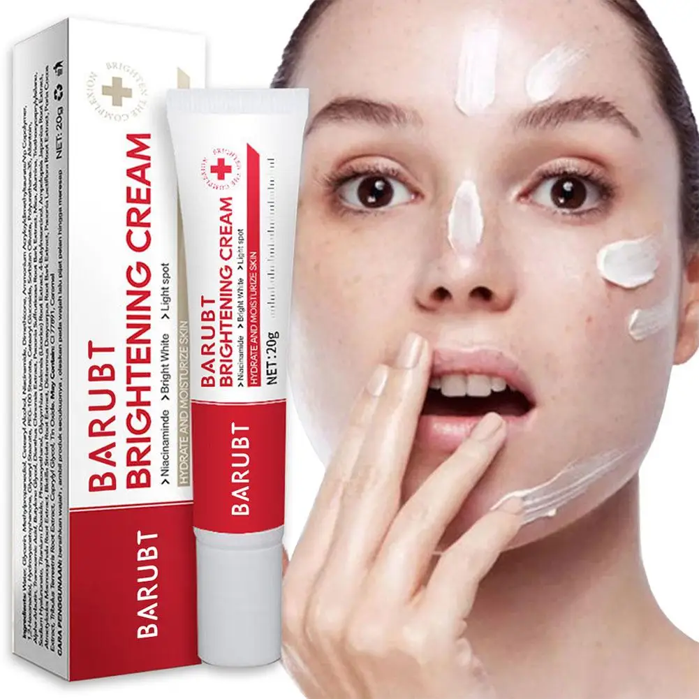 

20g Skin Brightening Cream Dark Spot Remover For Face Whitening Freckle Cream Smooth Hydrating Face Moisturizer For Glowing Q9C4