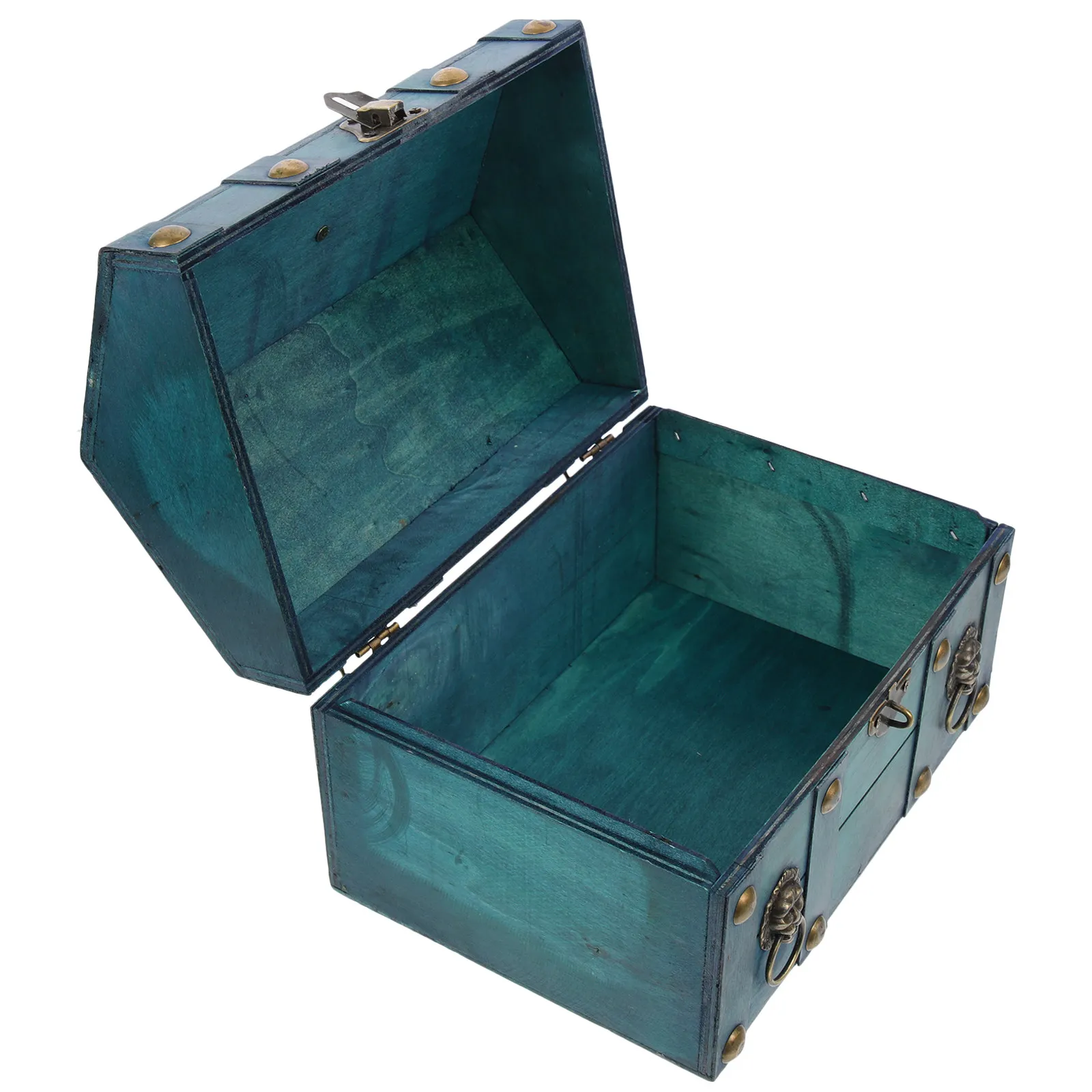 

Деревянная шкатулка для украшений в ретро-винтажном стиле, футляр для хранения серег, ожерелий, браслетов, подвесок, сувениров, сундук для драгоценностей