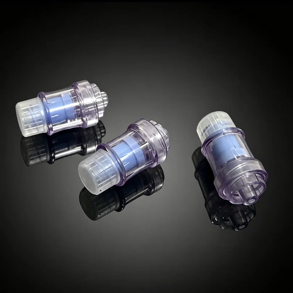 10PCS Medical Disposable Straight Flow Needle-Free Connector for Safe And Efficient Fluid Administration