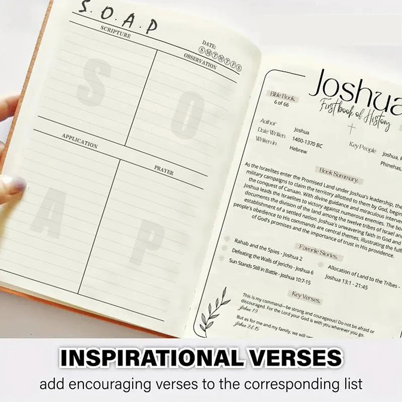 Bible Study Guide 200 Page Books Of The Bible Study Guide Daily Devotional Journal Prayer Study Spiritual Growth Study Notebook