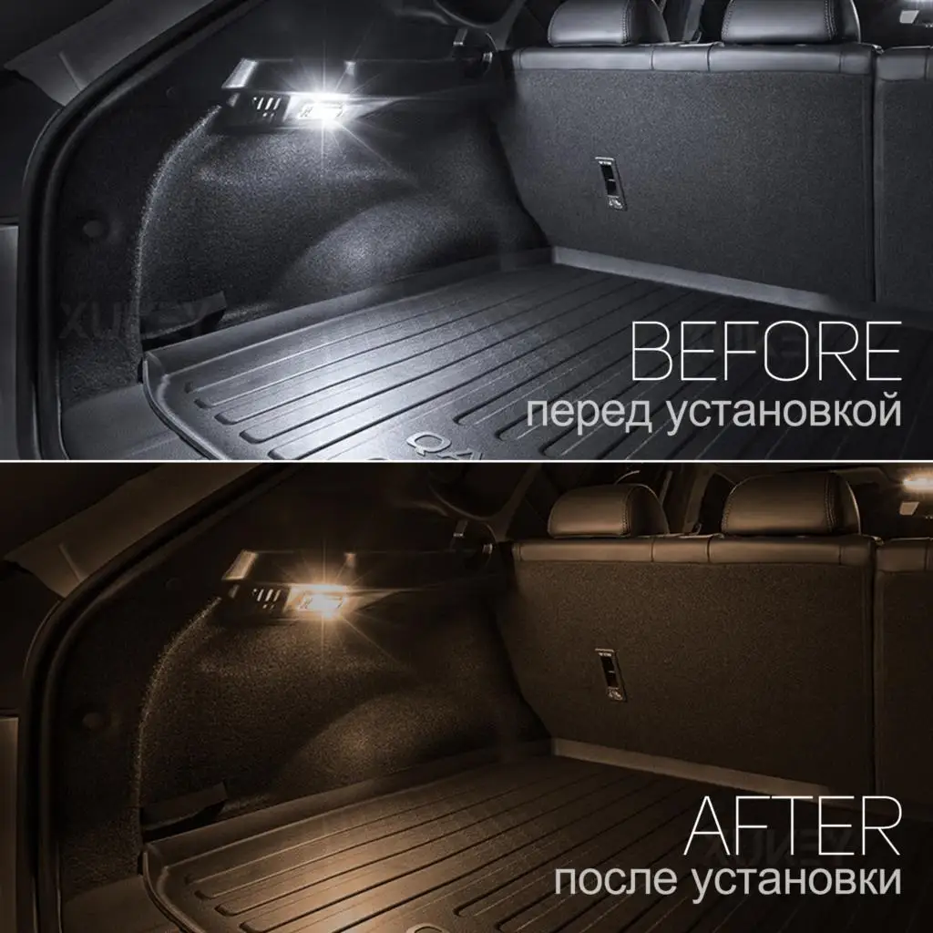 For Nissan Qashqai J11 13 2014 2015 2016 2017 2018 2019 2020 Car Interior LED Light Canbus Indoor Lamp Map Dome Trunk Boot Light