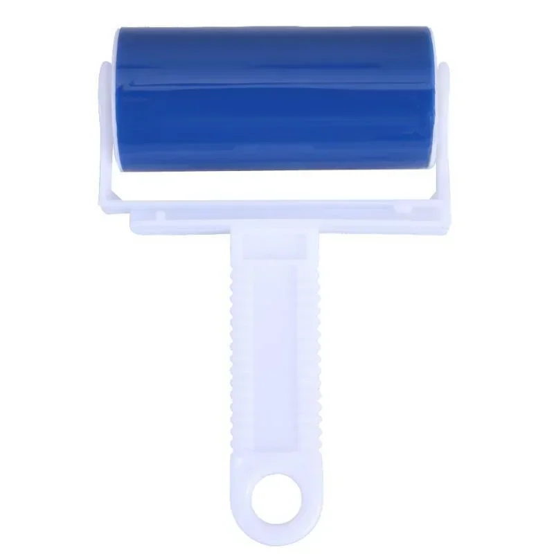 Blue Portable Washable Dust Filter Drum Roll Portable Tools Sticky Hair Hair Removal Device Cleaner Cleaning Brush