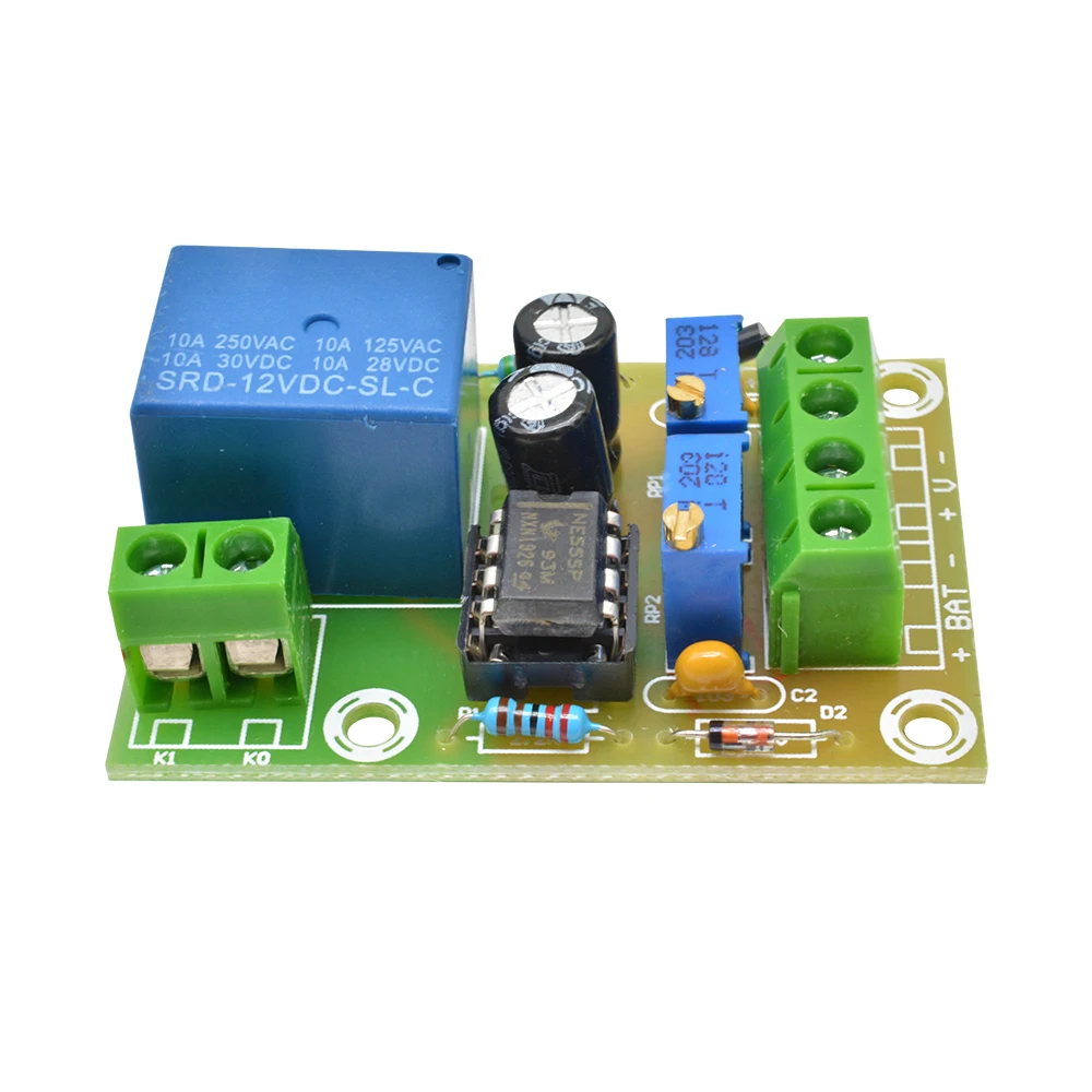 1 Channel 12V Battery Charging Control Board XH-M601 Intelligent Charger Power Control Panel Automatic Charging Power Module