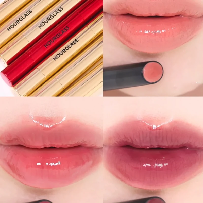 Il fard a clessidra aiuta a modellare il viso Rossetti idratanti setosi vibranti Nascondere naturale Indossare a lunga durata Nessun reso