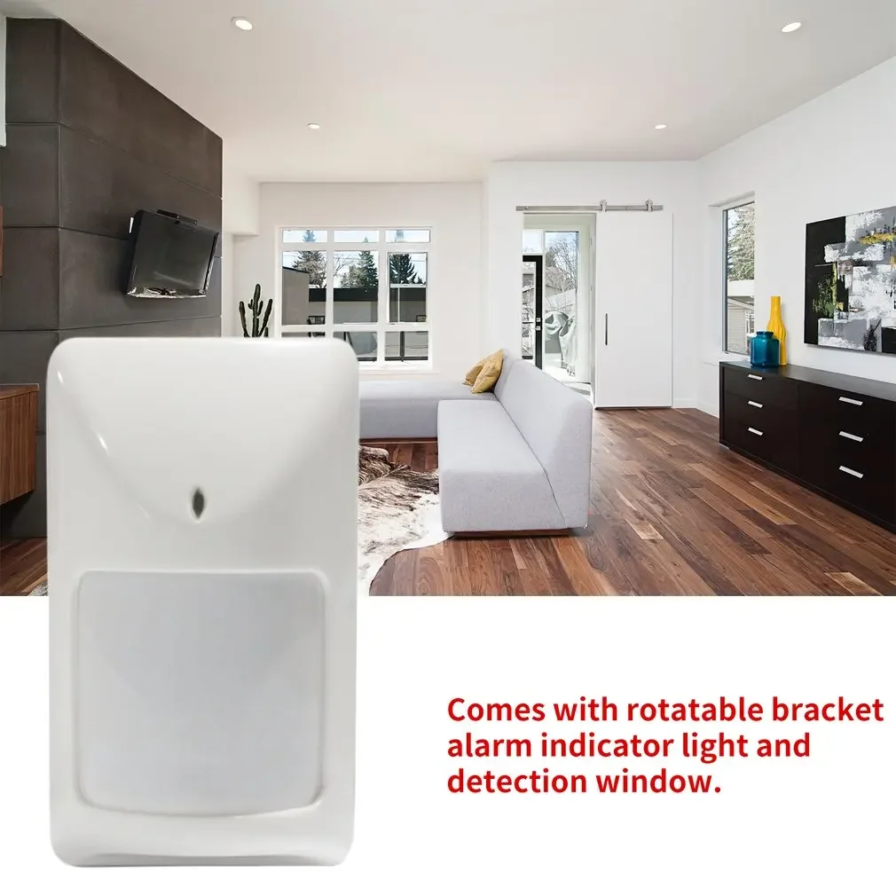 

Premium Quality Wired PIR motion sensor Wide Angle Infrared Detector for security Alarm system