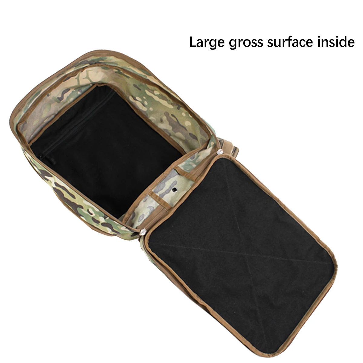 Mochila táctica expandible D3, paquete plano, mochila portátil multifuncional, bolsa de viaje para Airsoft, Paintball, caza, Etc.