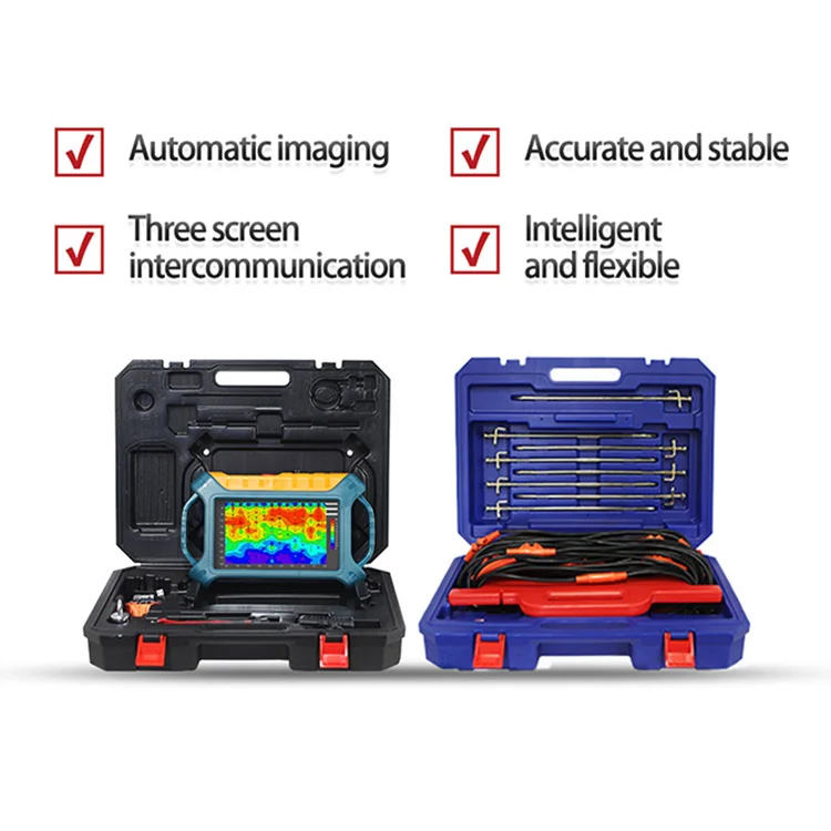 300m Depth 16 Channels Magnetotelluric Fast Underground Water Detector Aquifer Locator to Find the Drilling Point