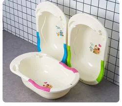 Factory 2022 new design large space for babies and children with drainage hole non-slip comfortable bath tub