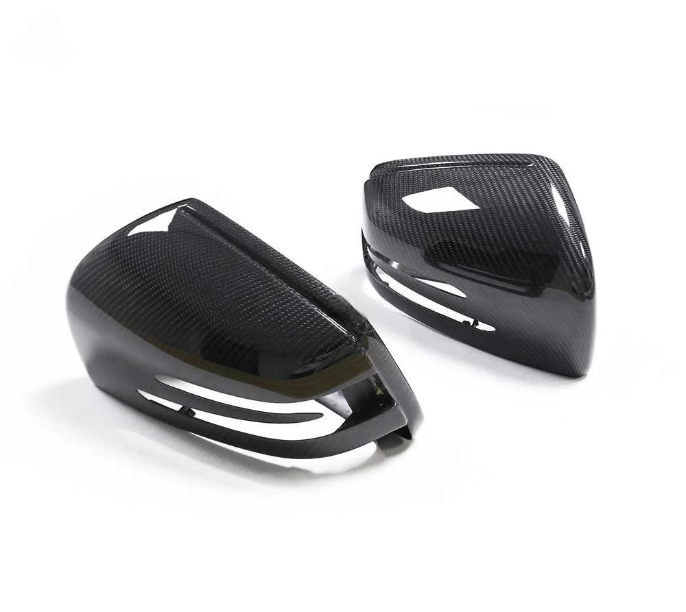 

ZAIQU Dry Carbon Car Rear View Mirror Cap for Mercedes Benz G GLE GLS GL R M Class W463 X166 W251 2013-2018 Replacement Mirror C