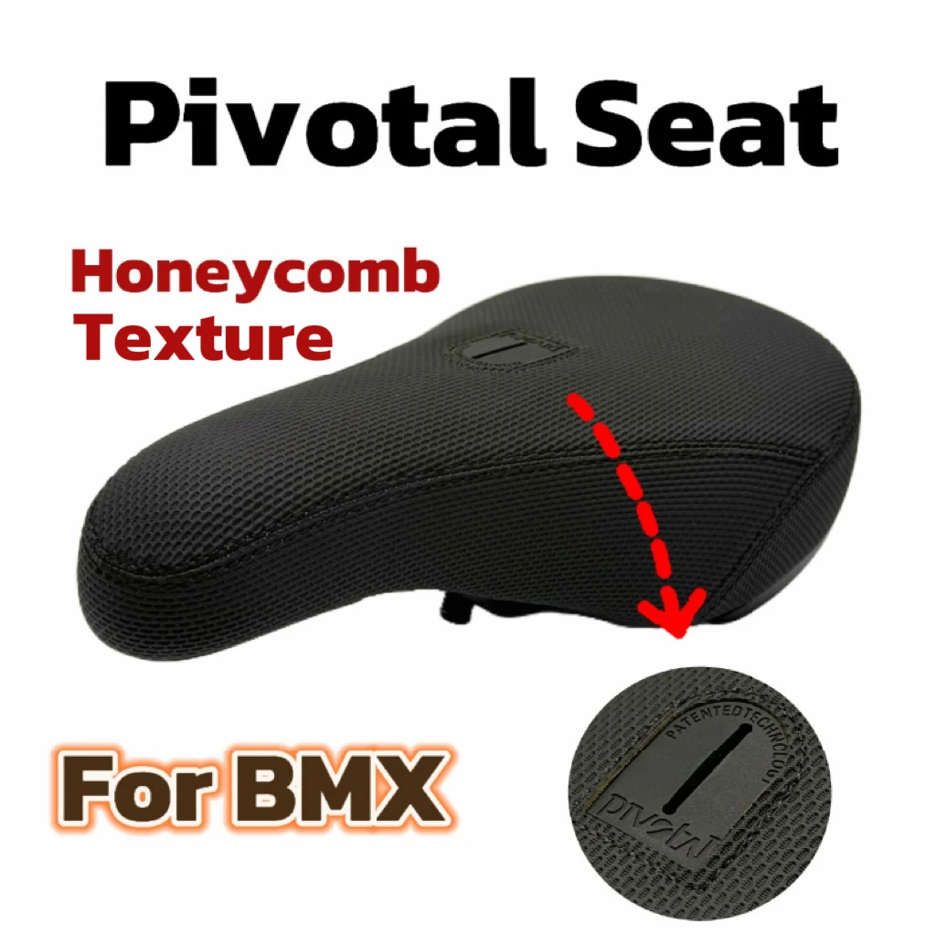 

Ultralight Hollow Seat bmx bike pivotal seat Comfortable Breathable Honeycomb Mountain Road Bike Soft Cushion Saddle Lightweight