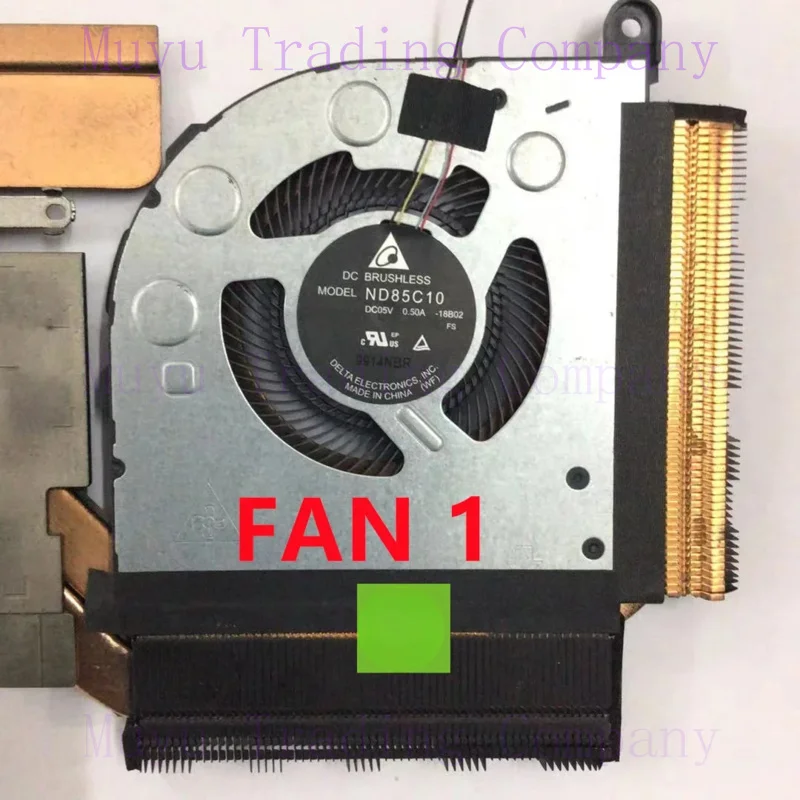 FOR Lenovo Legion Y740-17ICHg CPU Cooling Fan