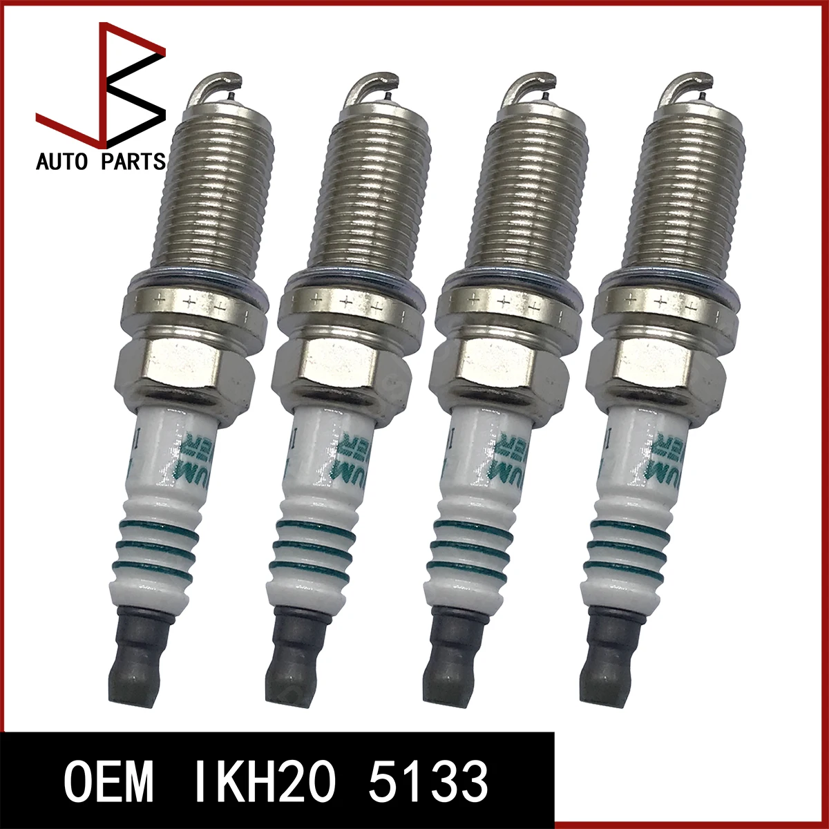 NUEVO Juego de 4 Bujías OEM IKH20 5133 22401-8H514 9091901233 para MITSUBISHI COLT VI 02-12 para TOYOTA AYGO 2005-2014
