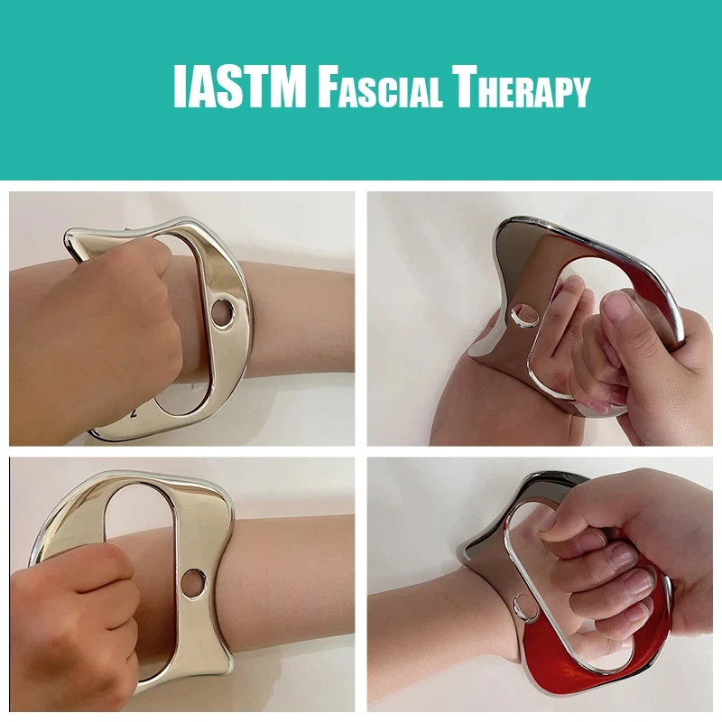 أداة جراستون ذكية للعضلات من الفولاذ المقاوم للصدأ ، مقوم العظام ، Gua Sha ، العلاج الطبيعي باللفافة ، علاج الأنسجة اللينة العميقة #5