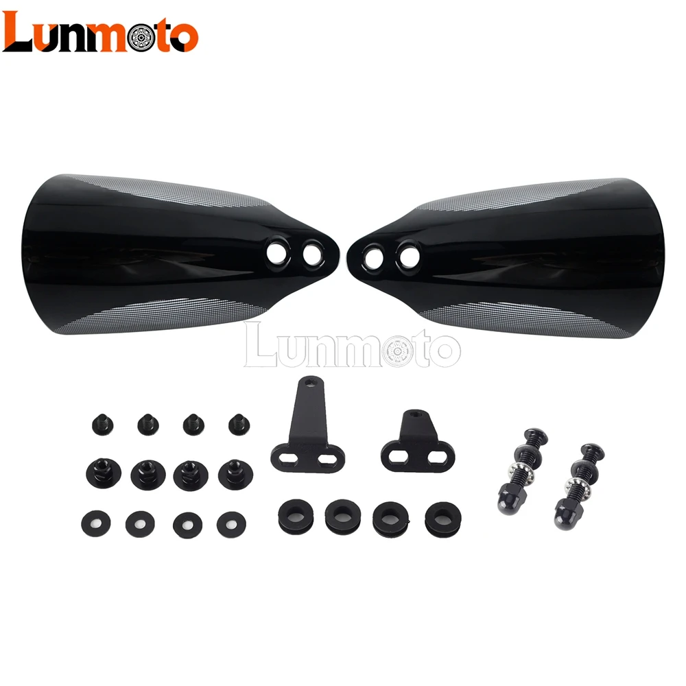 Windproof Motorcycle HandGuard PC Handguard For Harley Touring Street Glide ST CVO Electra Glide Standard Road King FLHP 2021-23