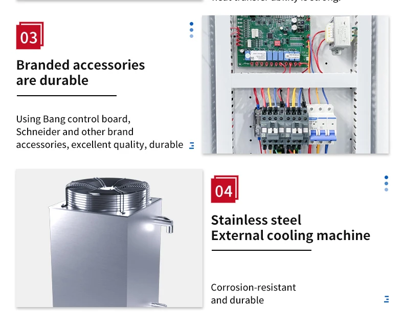 5HP تكييف هواء المطبخ التجاري نظام التبريد الثقيل توفير الطاقة وحدة التيار المتردد للمطبخ الصناعي