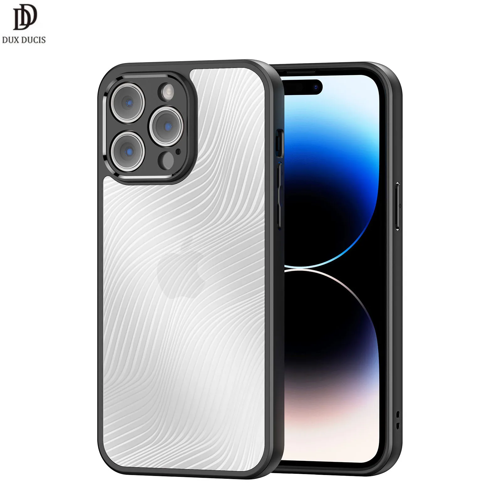 

DUX DUCIS AIMO Series For iPhone 12 13 14 Pro Max Plus Case Anti-Fingerprint&Shock&Fall Slim Sleek Cover Protecting Back Case